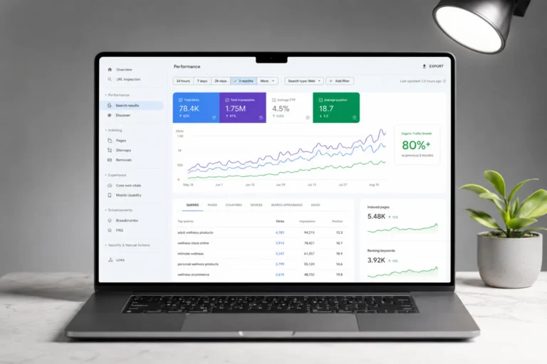 80%+ Organic Traffic Growth