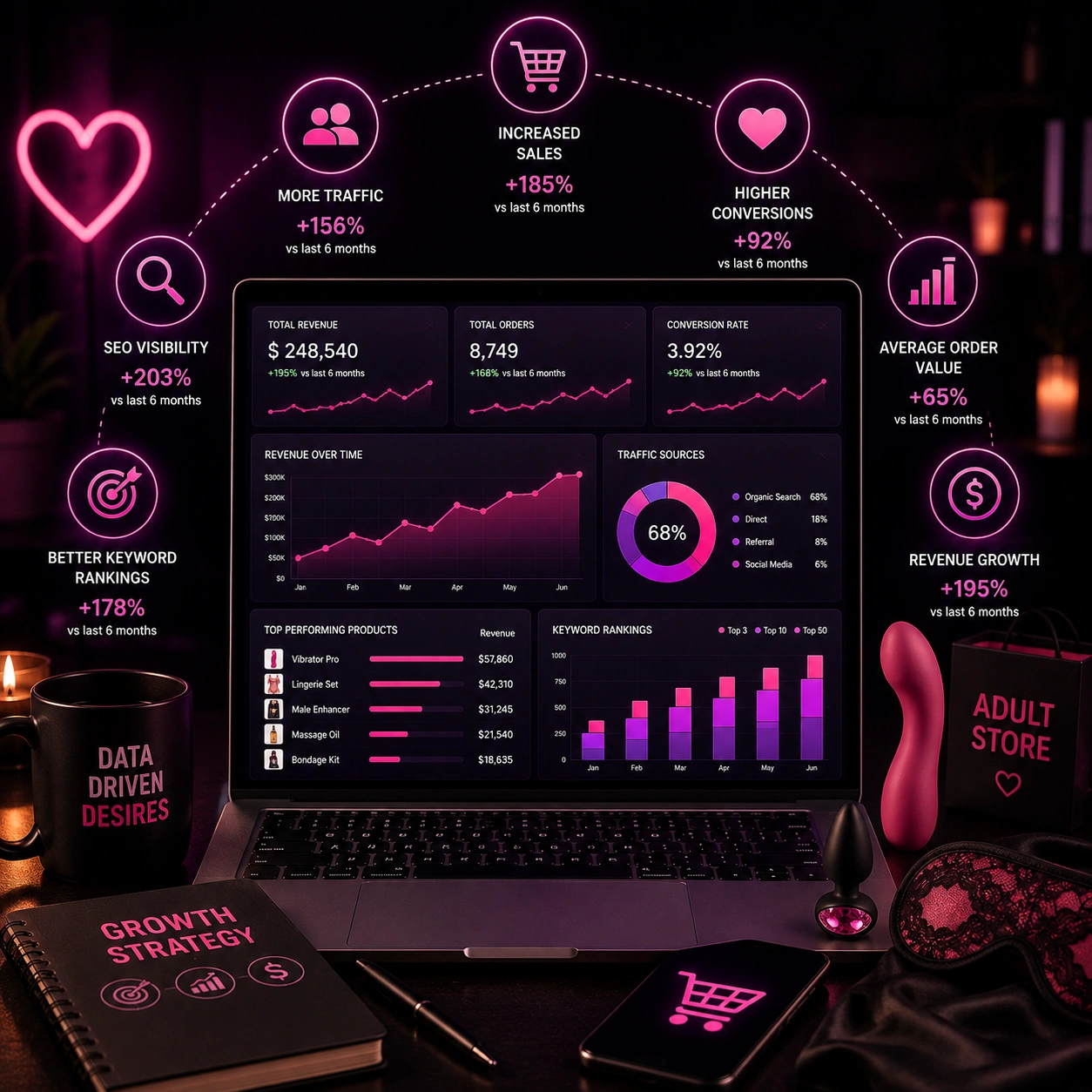 Adult eCommerce Store Growth Study