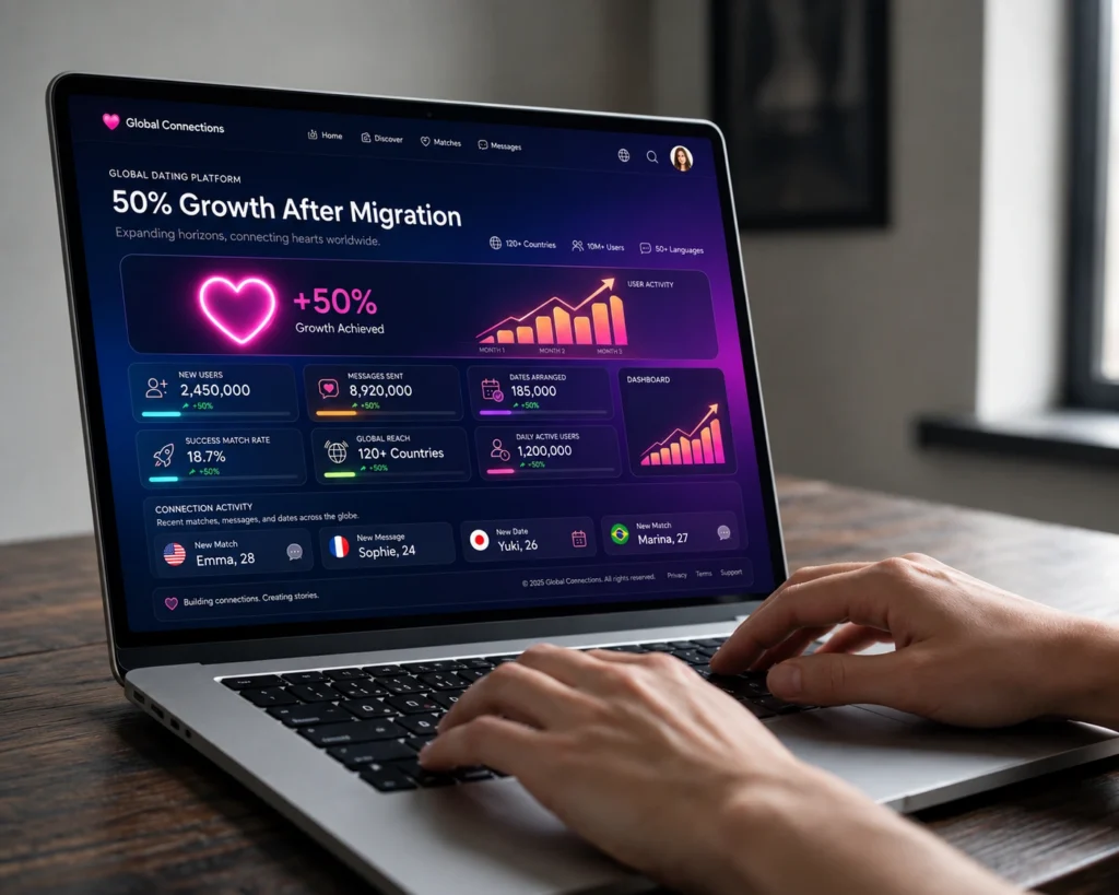 Growth After Global Dating Website Migration