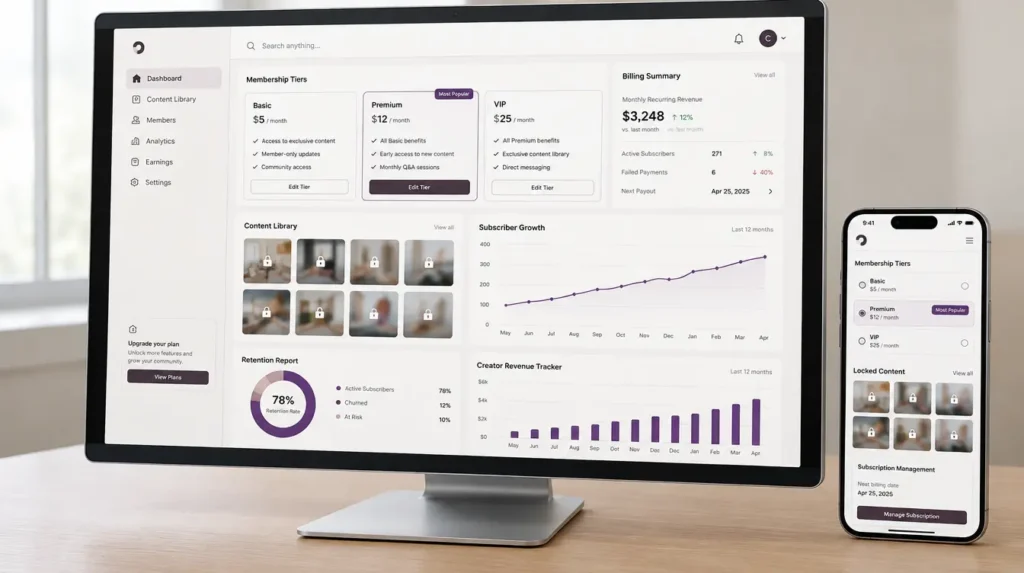 Creator & Subscription Platforms